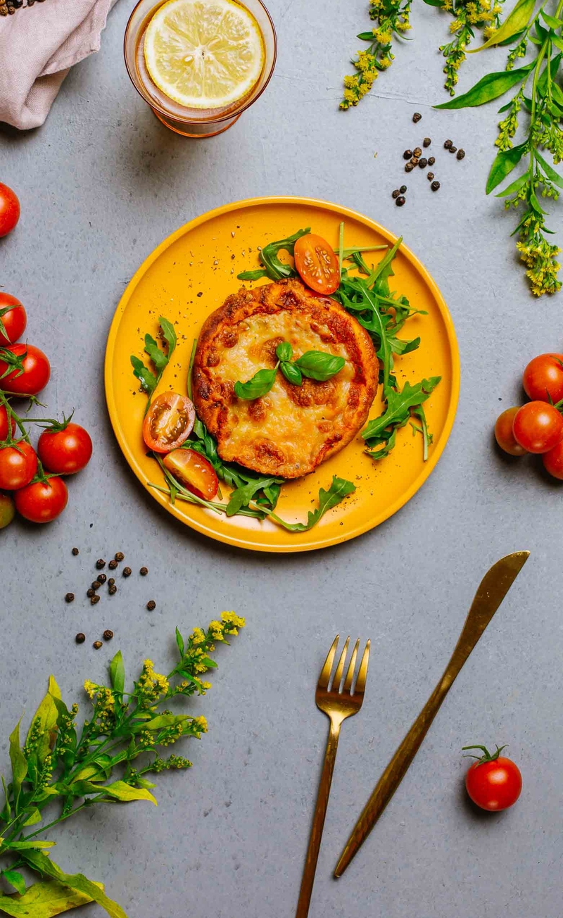Mini pizza margherita