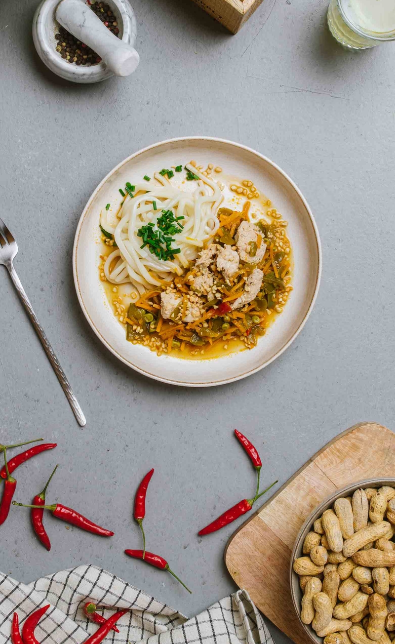Półmaraton Warszawski strefa VIP: Noodle z kurczakiem hoisin i warzywami stir-fry
