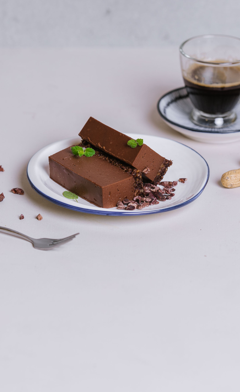 Tarta czekoladowa z kremem orzechowym