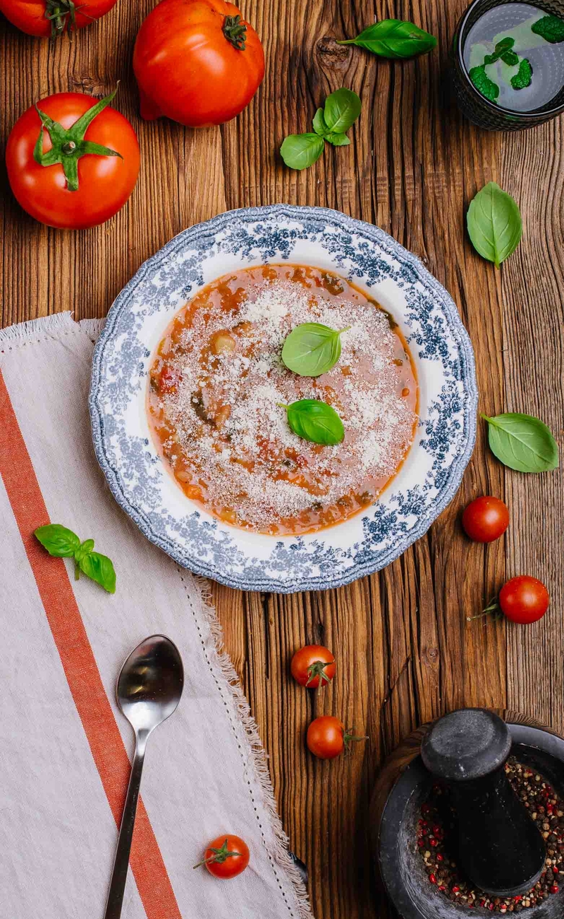 Zupa ribolita z Parmigiano Reggiano