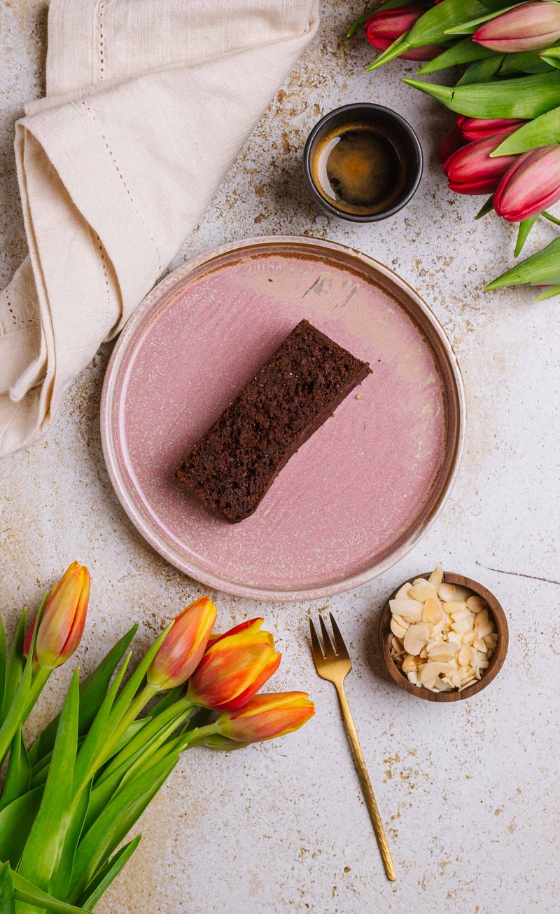 Bezcukrowe brownie z tahini