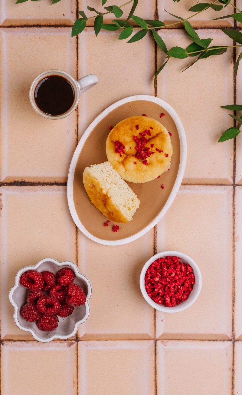 Keto mini serniczki japońskie