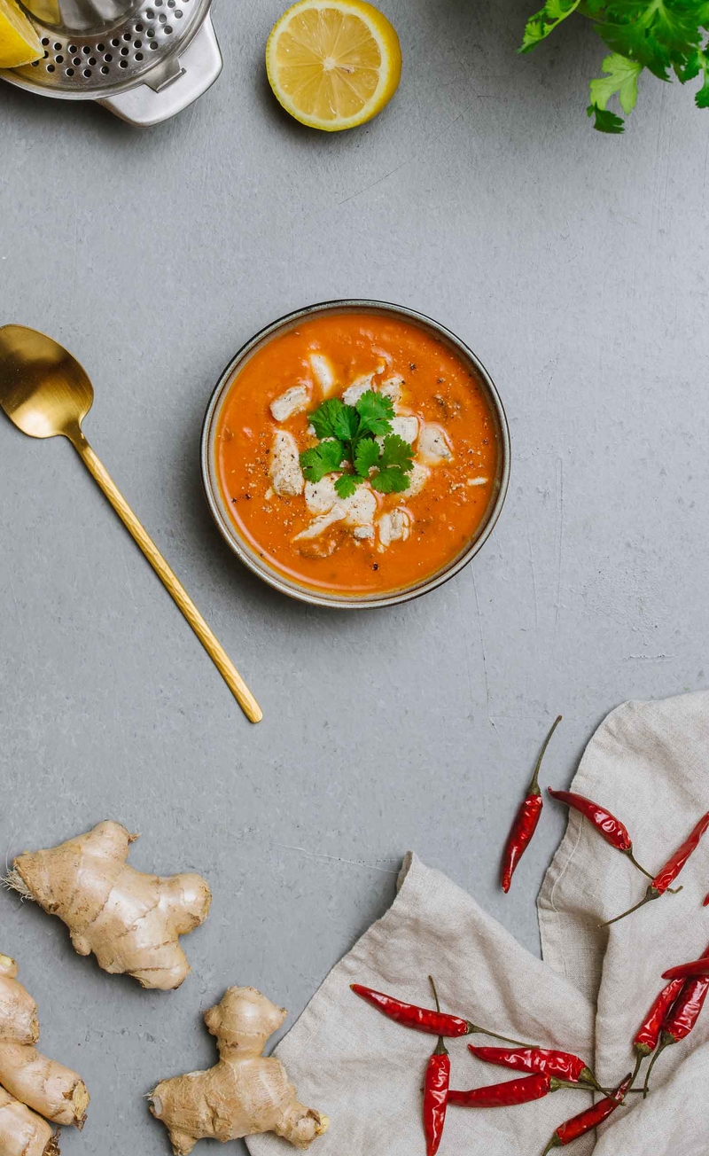 Zupa Tom Yum z kurczakiem