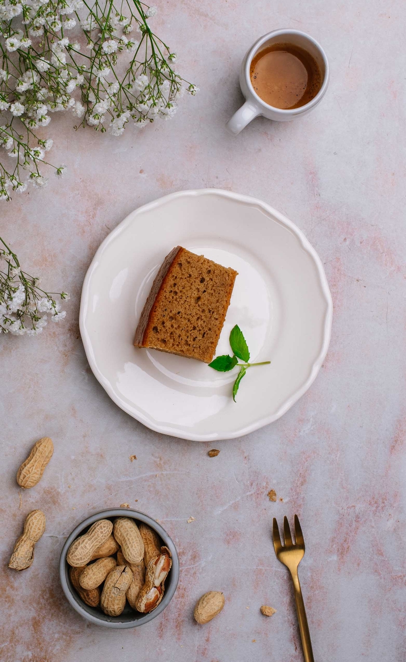 Keto blondie orzechowe