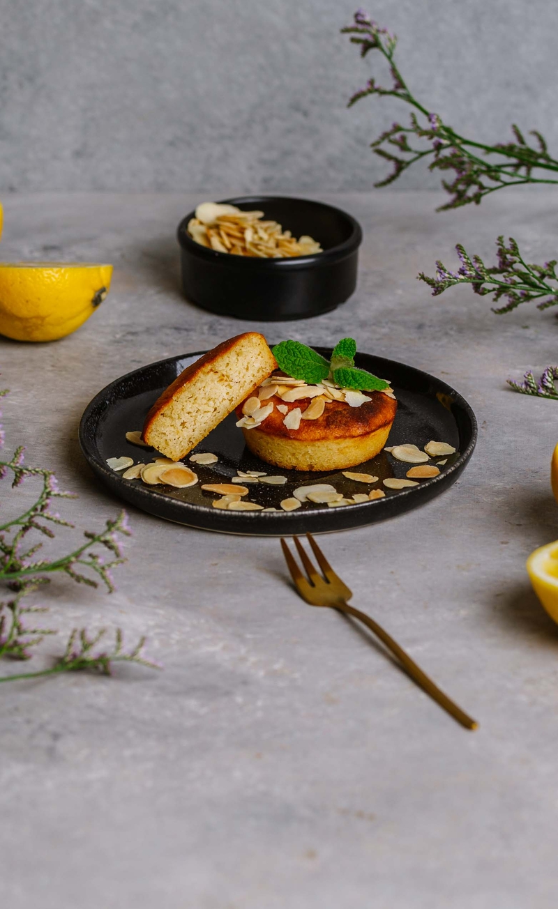 Keto muffinki cytrynowe na maślance