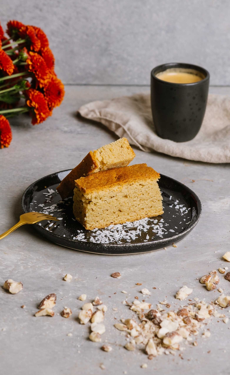 Keto ciasto blondie