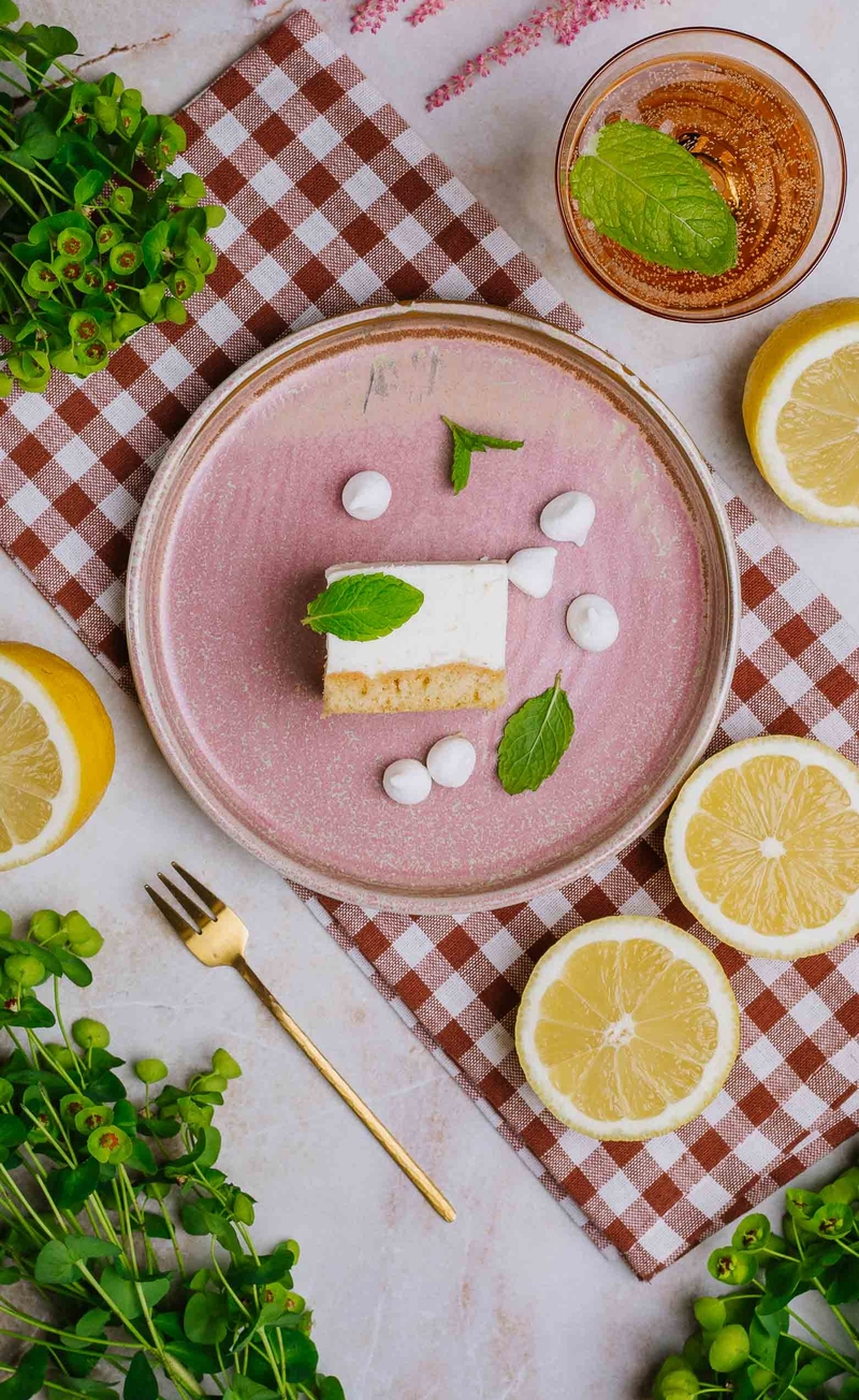 Tarta cytrynowa na maślanym spodzie