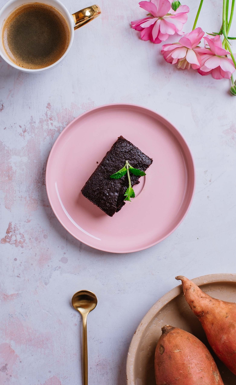 Proteinowe brownie z batata
