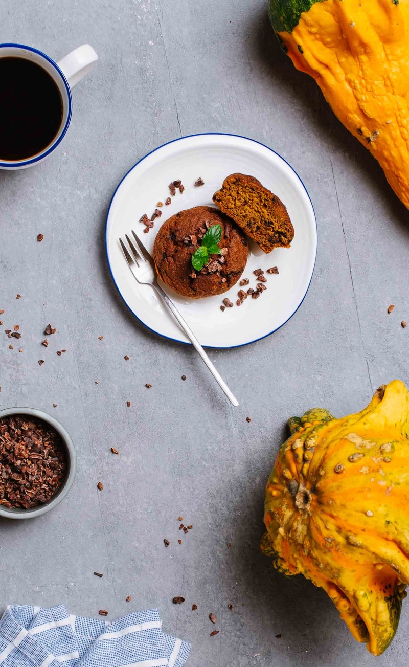 Fit muffiny dyniowo-czekoladowe od MrFit Trenera