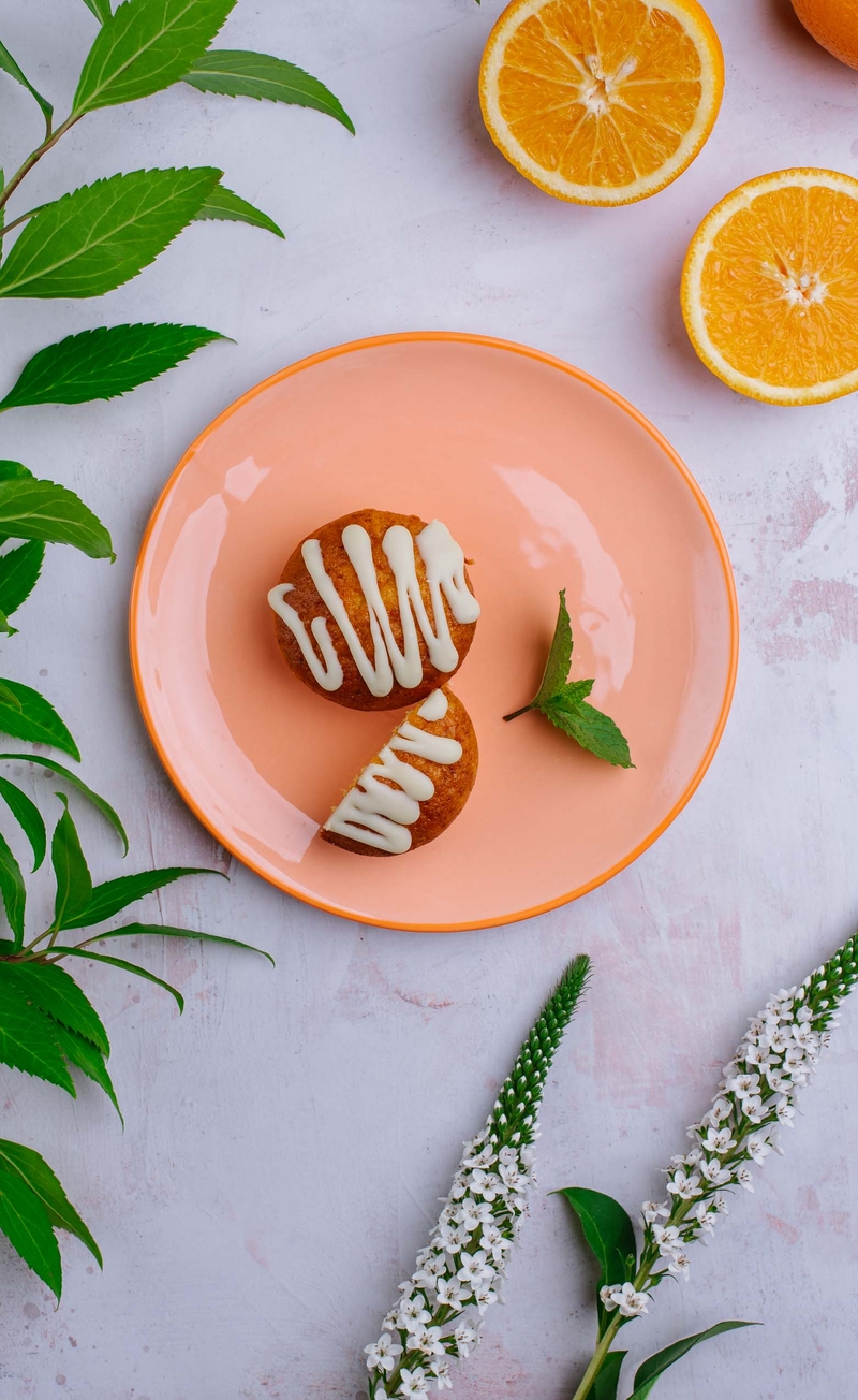 Sycylijskie muffinki pomarańczowe