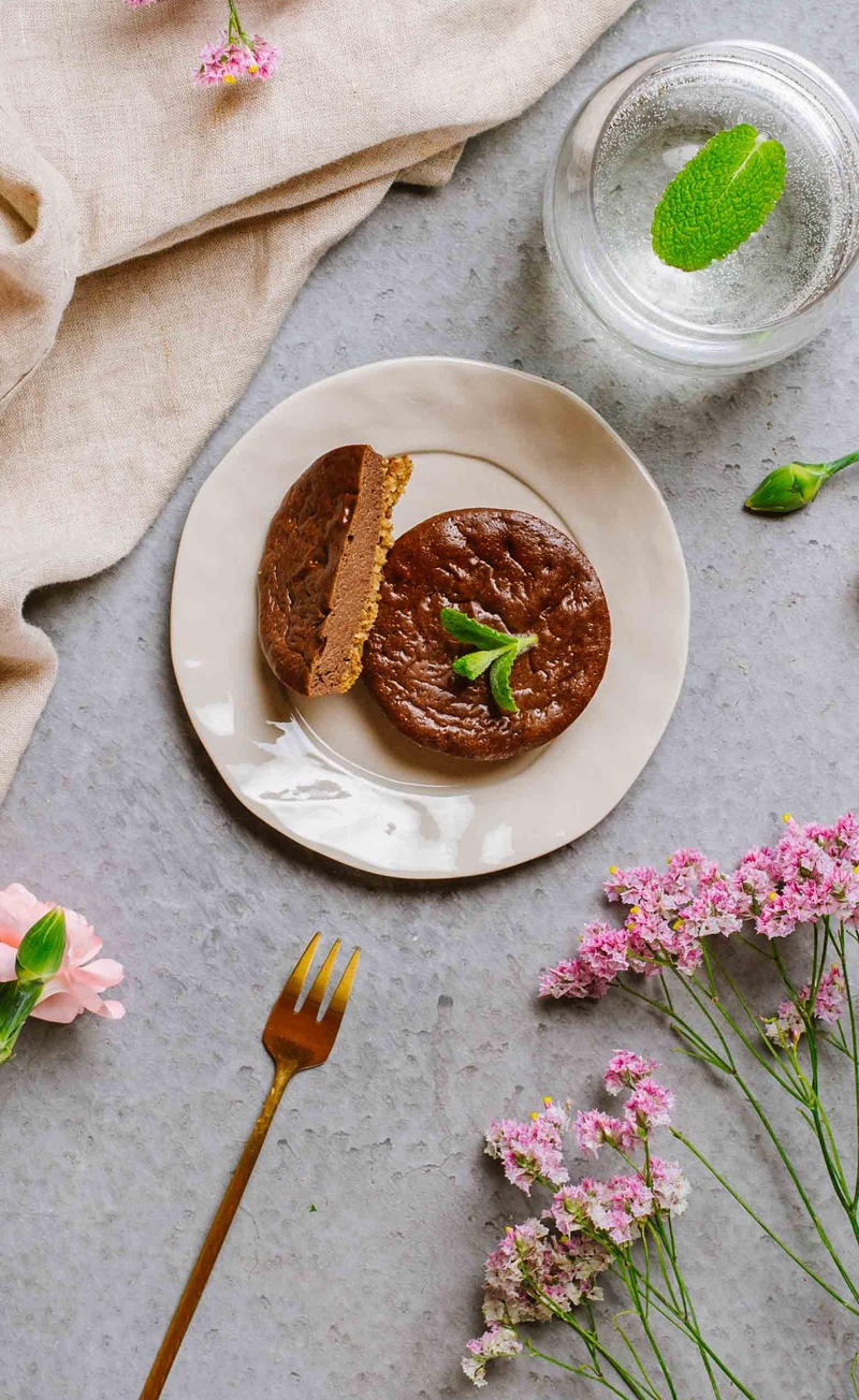 Proteinowe tartaletki czekoladowe