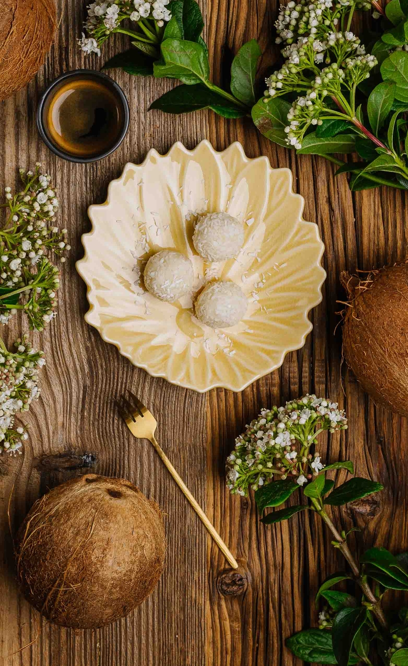 Keto trufle kokosowe