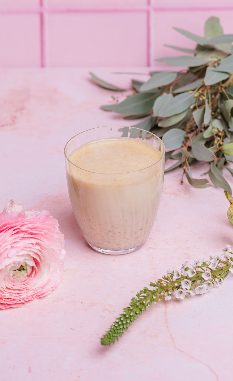 Shake z odżywką białkową o smaku ciasteczek