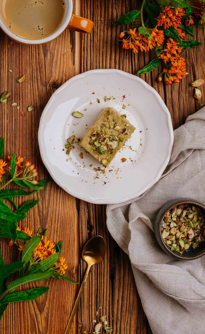 Pistacchio cheesecake
